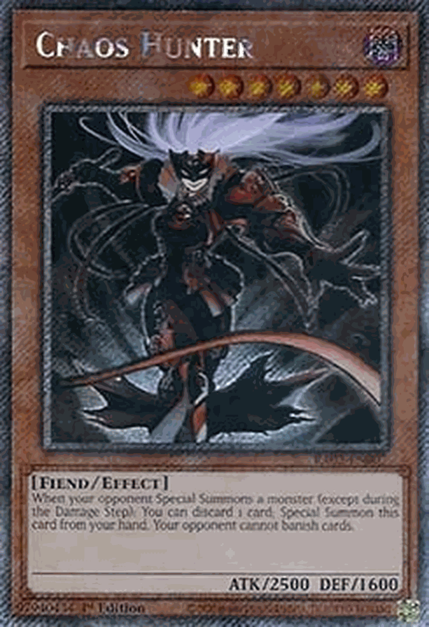 Chaos Hunter (V.4 - Platinum Secret Rare)