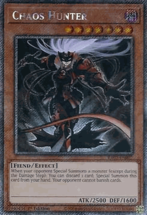 Chaos Hunter (V.4 - Platinum Secret Rare)
