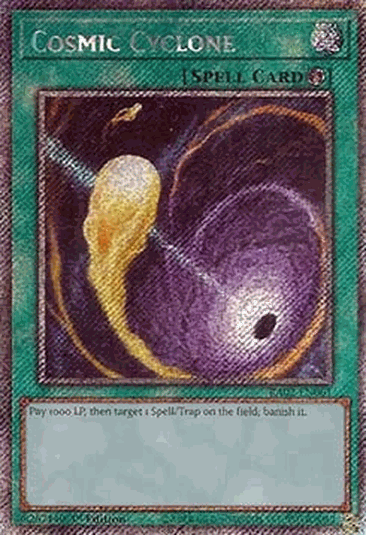 Cosmic Cyclone (V.4 - Platinum Secret Rare)