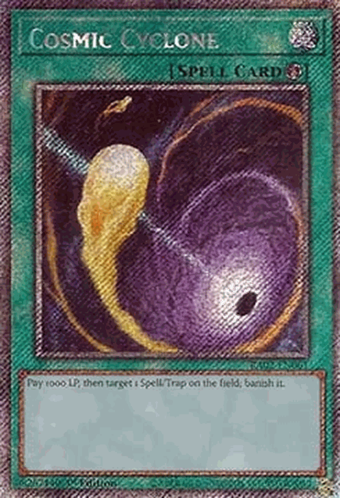 Cosmic Cyclone (V.4 - Platinum Secret Rare)