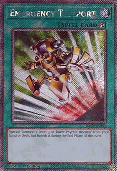 Emergency Teleport (V.4 - Platinum Secret Rare)