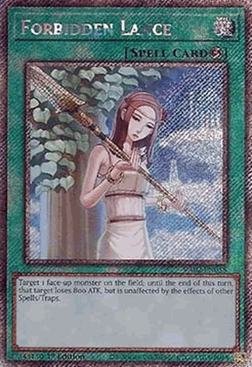 Forbidden Lance (V.4 - Platinum Secret Rare)