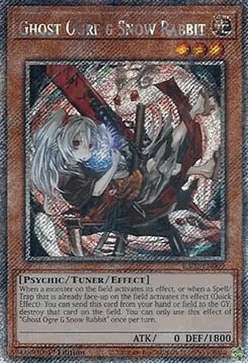 Ghost Ogre & Snow Rabbit (V.4 - Platinum Secret Rare)
