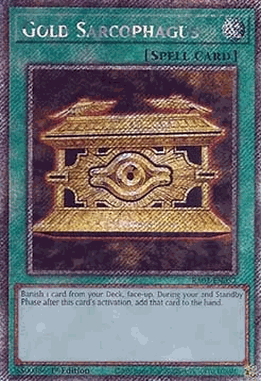 Gold Sarcophagus (V.4 - Platinum Secret Rare)