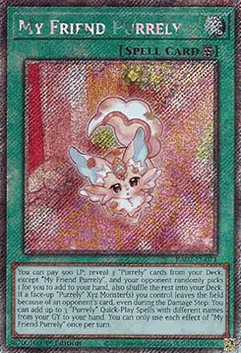 My Friend Purrely (V.4 - Platinum Secret Rare)