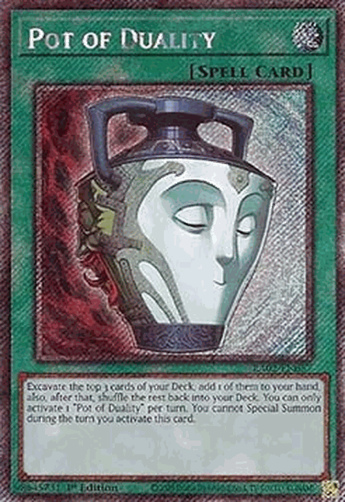Pot of Duality (V.4 - Platinum Secret Rare)