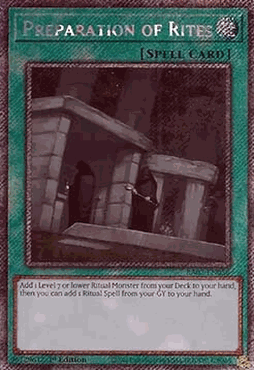 Preparation of Rites (V.4 - Platinum Secret Rare)