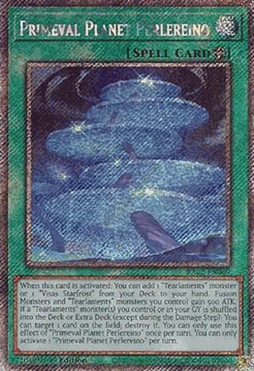 Primeval Planet Perlereino (V.4 - Platinum Secret Rare)