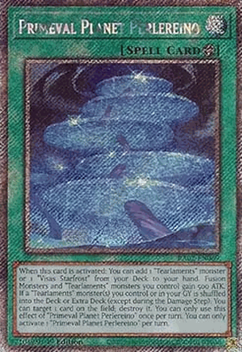 Primeval Planet Perlereino (V.4 - Platinum Secret Rare)