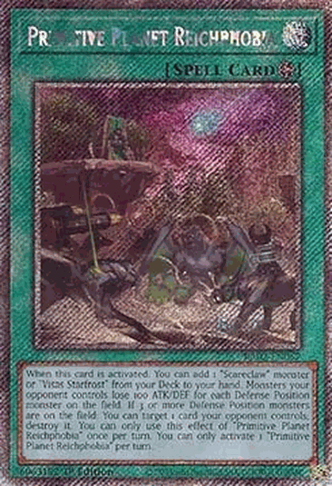 Primitive Planet Reichphobia (V.4 - Platinum Secret Rare)
