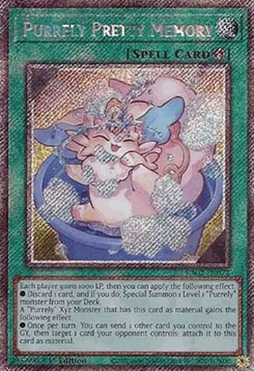 Purrely Pretty Memory (V.4 - Platinum Secret Rare)