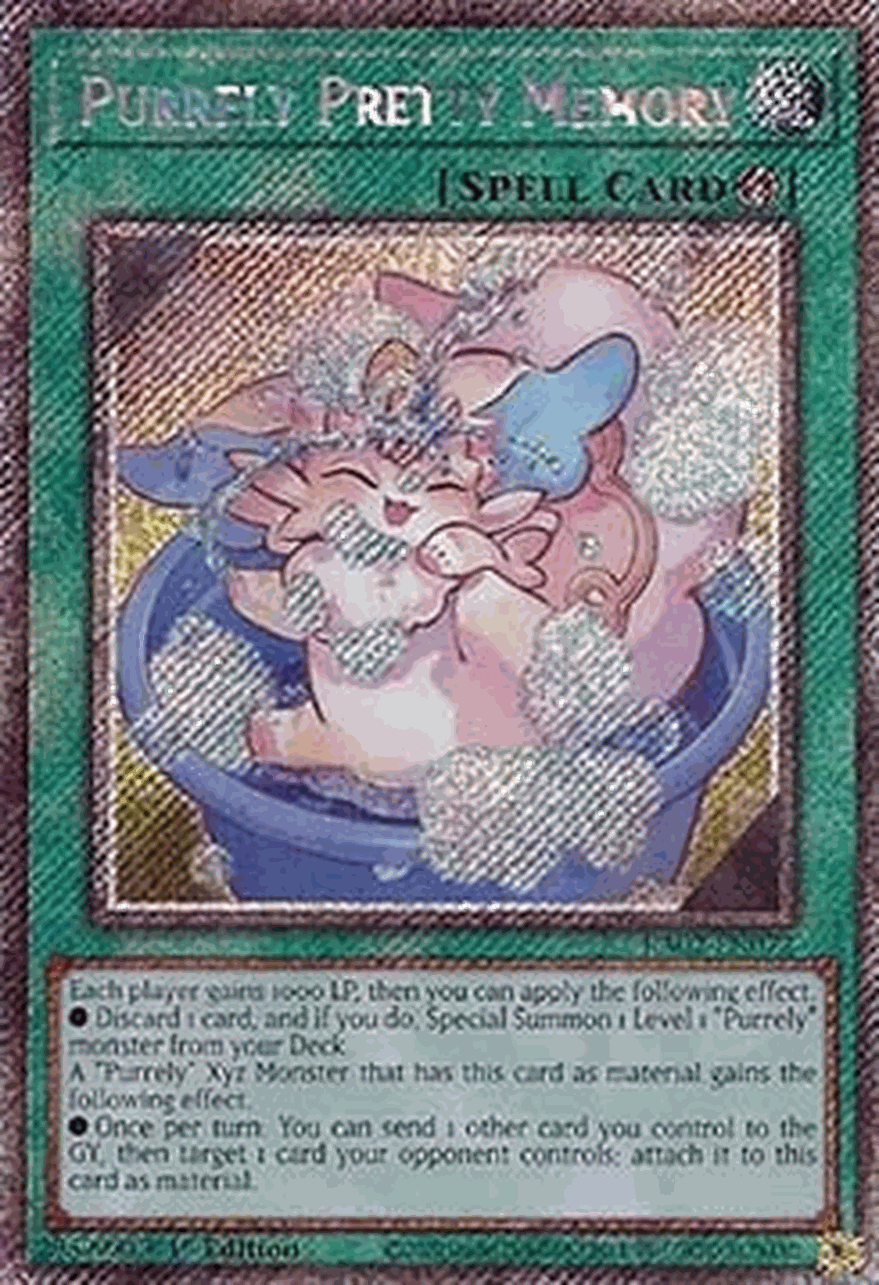 Purrely Pretty Memory (V.4 - Platinum Secret Rare)