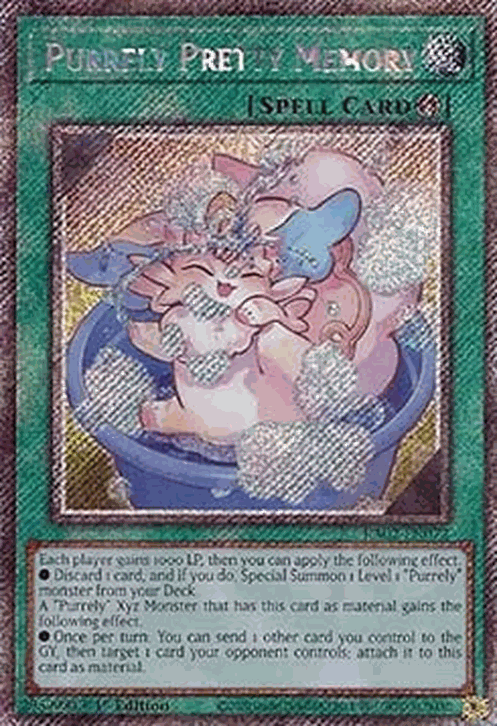 Purrely Pretty Memory (V.4 - Platinum Secret Rare)