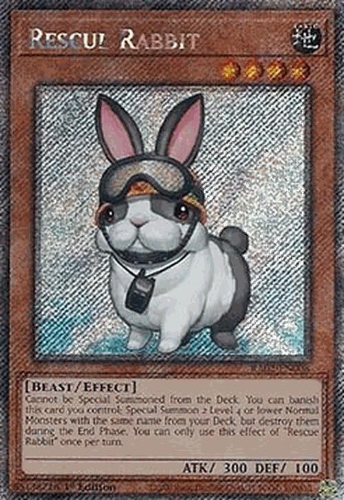 Rescue Rabbit (V.4 - Platinum Secret Rare)