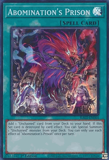 Abomination’s Prison (V.1 - Super Rare)