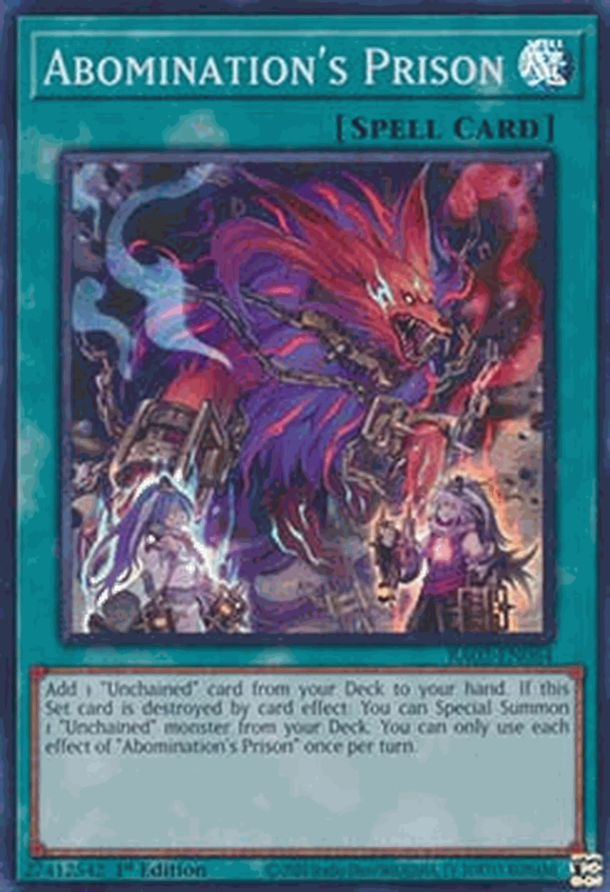 Abomination’s Prison (V.1 - Super Rare)