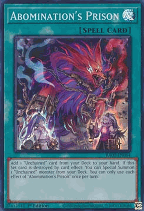 Abomination’s Prison (V.1 - Super Rare)