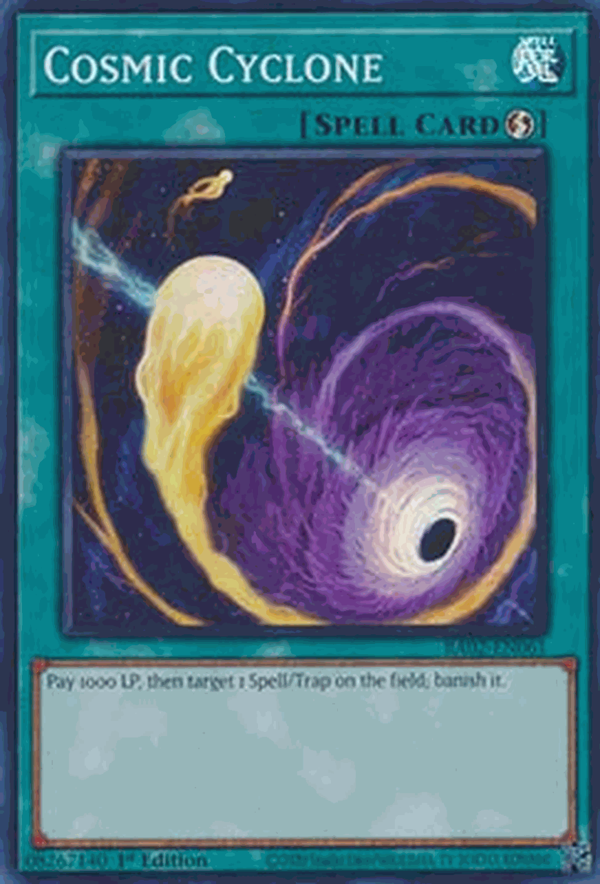 Cosmic Cyclone (V.1 - Super Rare)