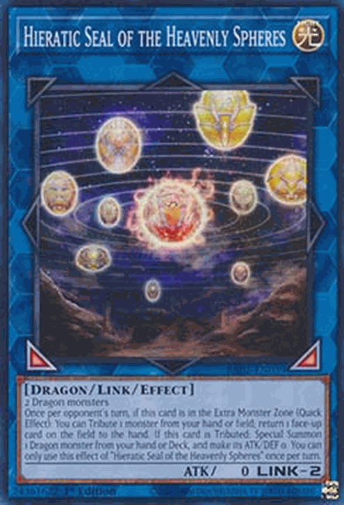 Hieratic Seal of the Heavenly Spheres (V.1 - Super Rare)