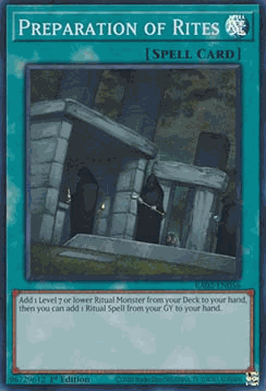 Preparation of Rites (V.1 - Super Rare)