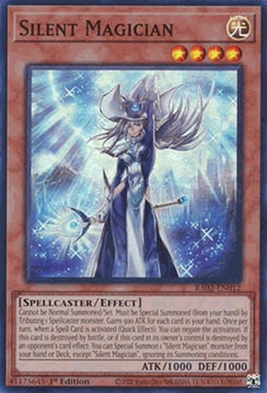 Silent Magician (V.1 - Super Rare)