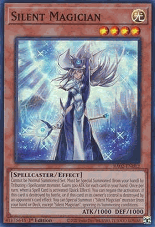 Silent Magician (V.1 - Super Rare)