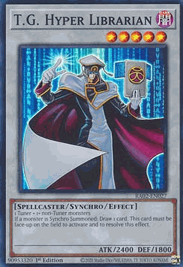 T.G. Hyper Librarian (V.1 - Super Rare)
