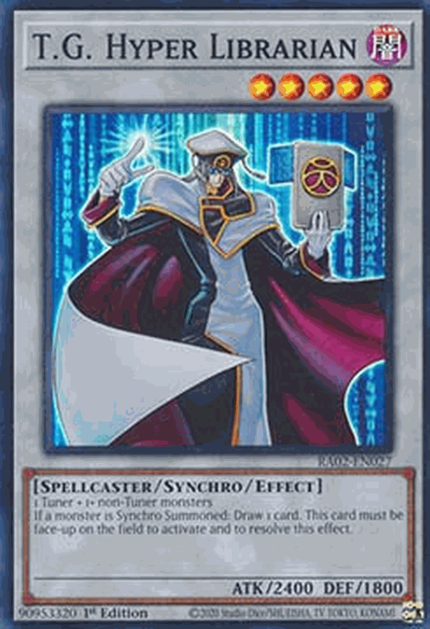 T.G. Hyper Librarian (V.1 - Super Rare)