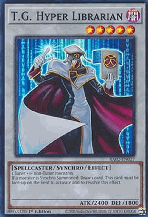 T.G. Hyper Librarian (V.1 - Super Rare)