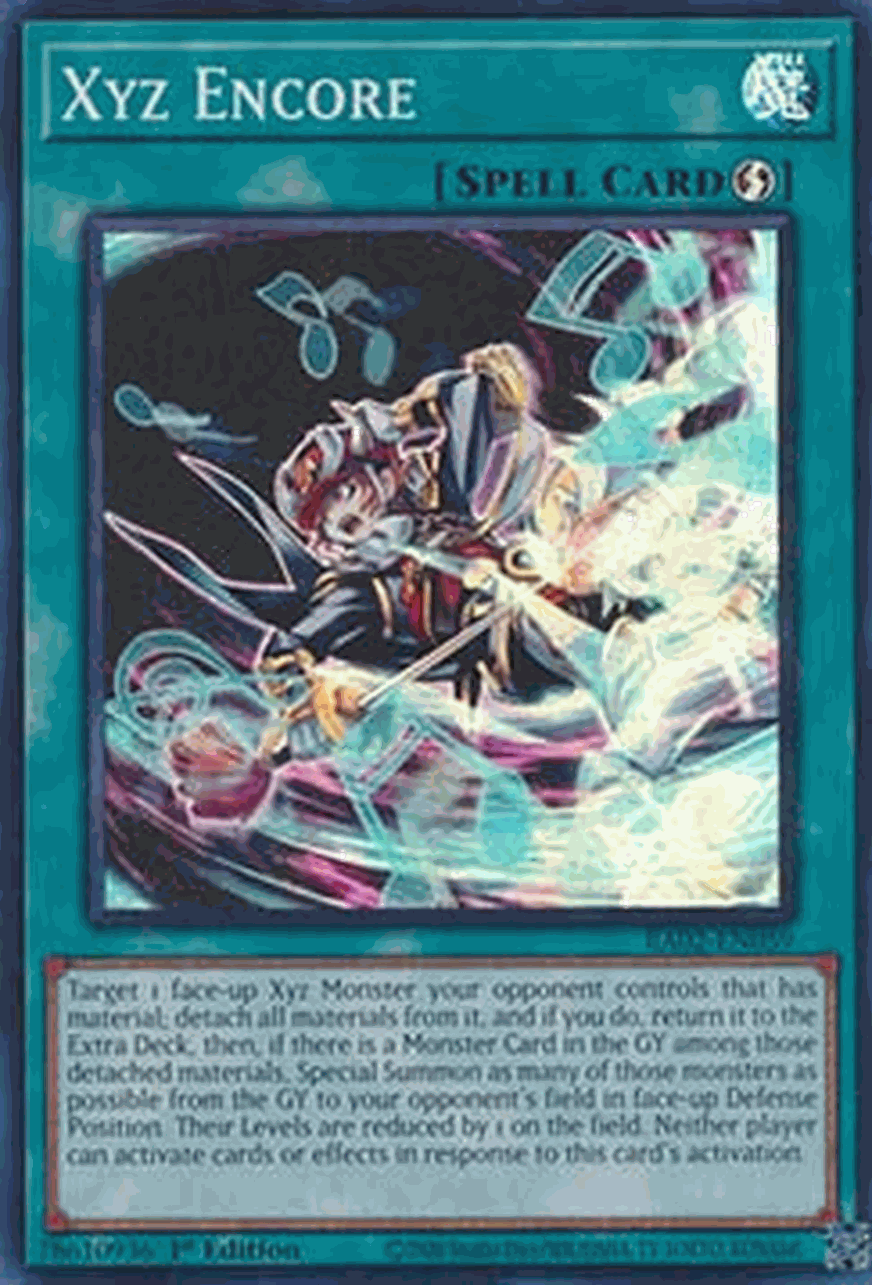 Xyz Encore (V.1 - Super Rare)
