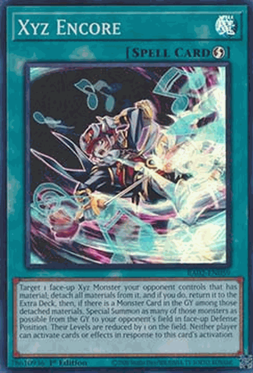Xyz Encore (V.1 - Super Rare)