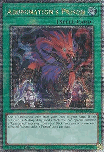 Abomination’s Prison (V.5 - Quarter Century Secret Rare)