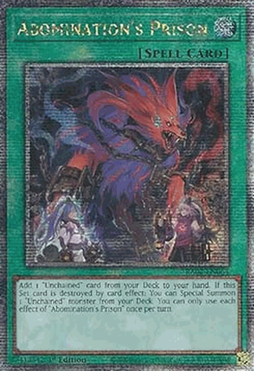Abomination’s Prison (V.5 - Quarter Century Secret Rare)