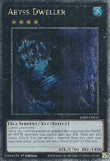 Abyss Dweller (V.5 - Quarter Century Secret Rare)