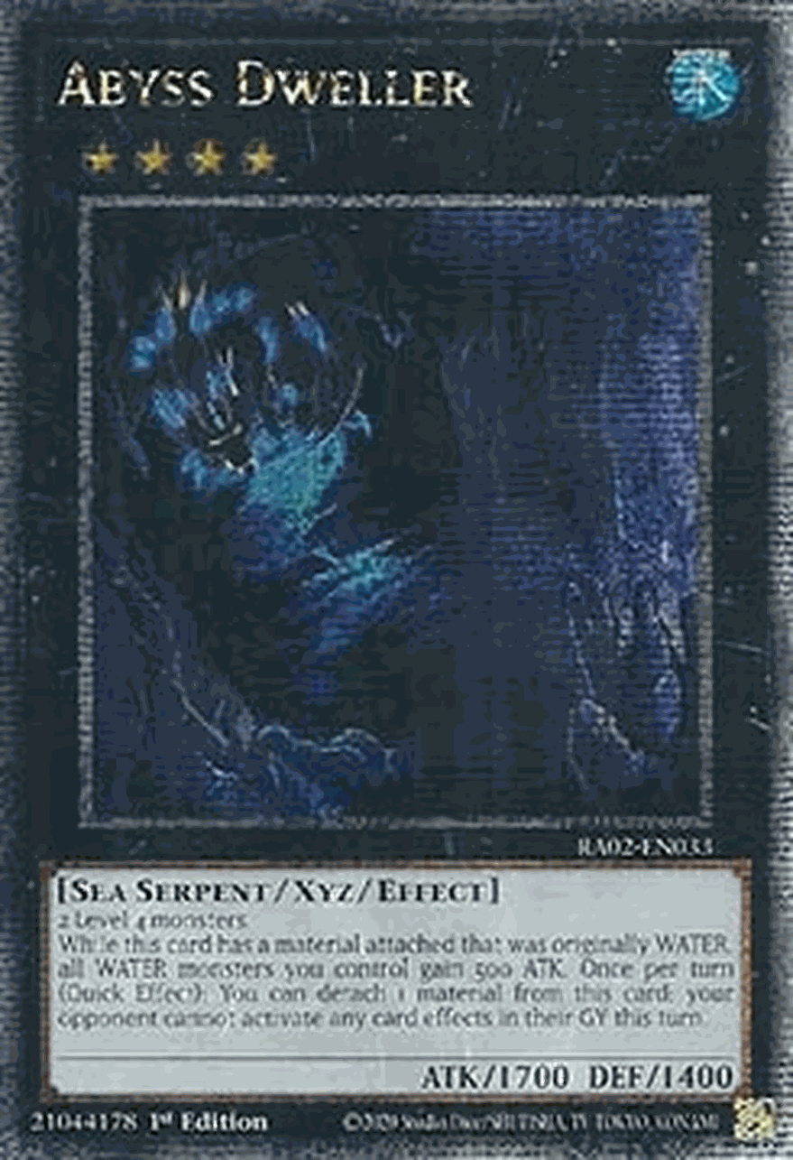 Abyss Dweller (V.5 - Quarter Century Secret Rare)