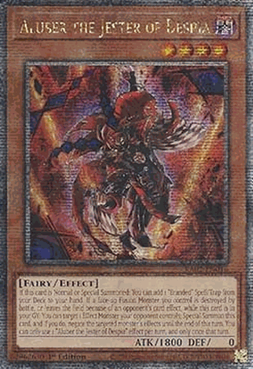 Aluber the Jester of Despia (V.5 - Quarter Century Secret Rare)