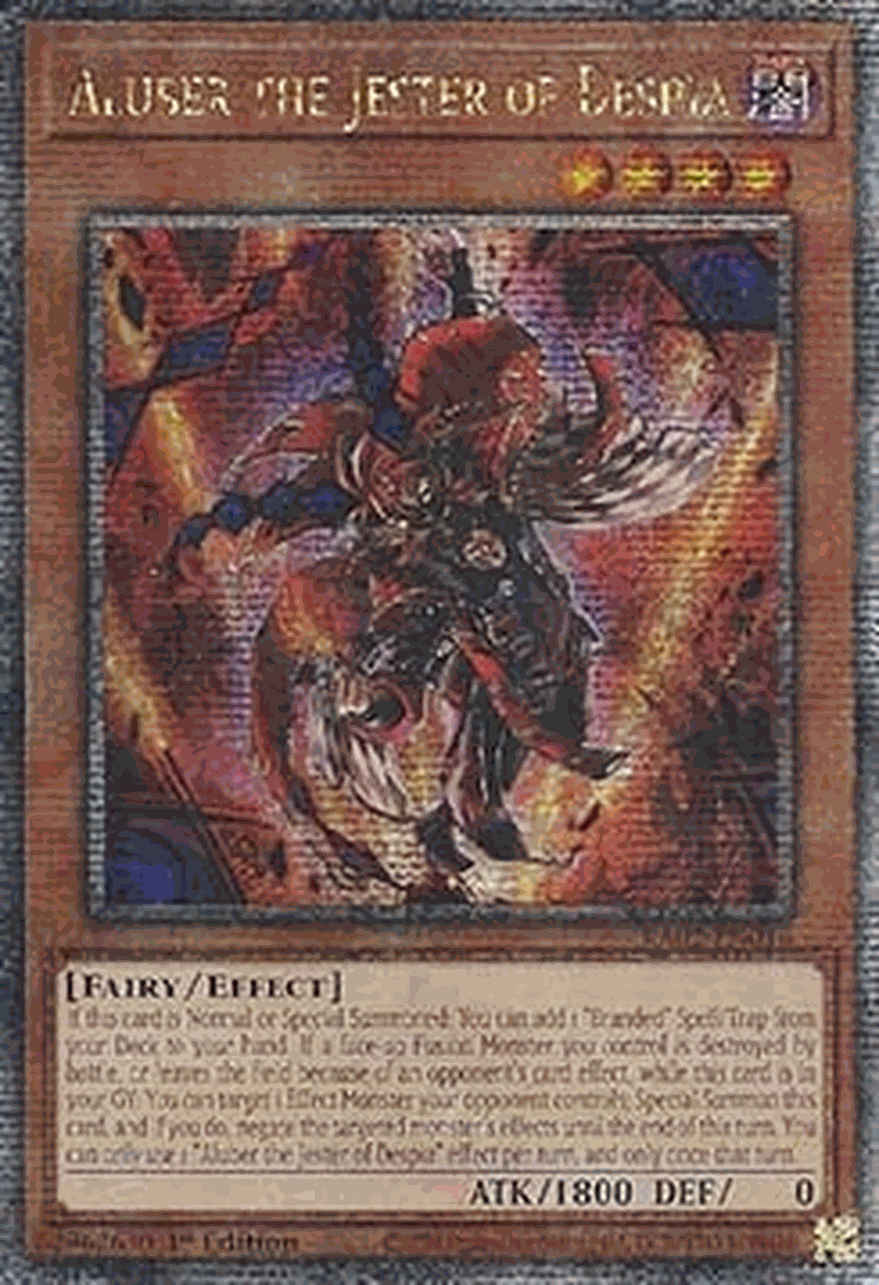 Aluber the Jester of Despia (V.5 - Quarter Century Secret Rare)