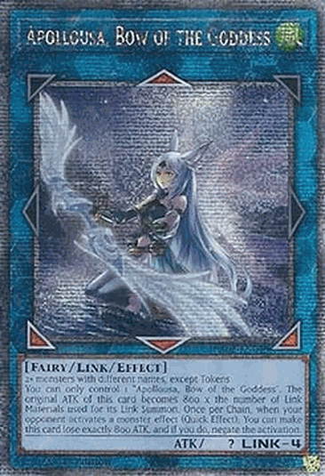 Apollousa, Bow of the Goddess (V.5 - Quarter Century Secret Rare)
