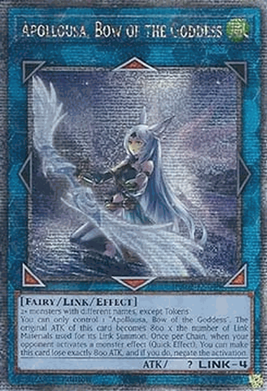 Apollousa, Bow of the Goddess (V.5 - Quarter Century Secret Rare)