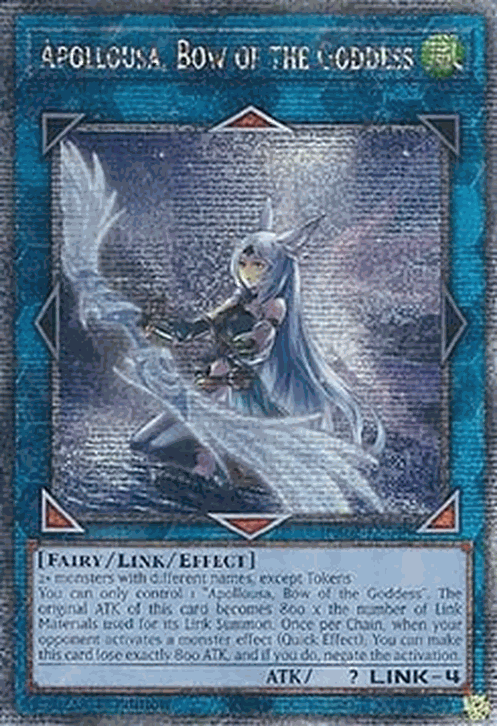 Apollousa, Bow of the Goddess (V.5 - Quarter Century Secret Rare)