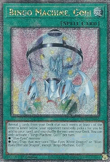Bingo Machine, Go!!! (V.5 - Quarter Century Secret Rare)