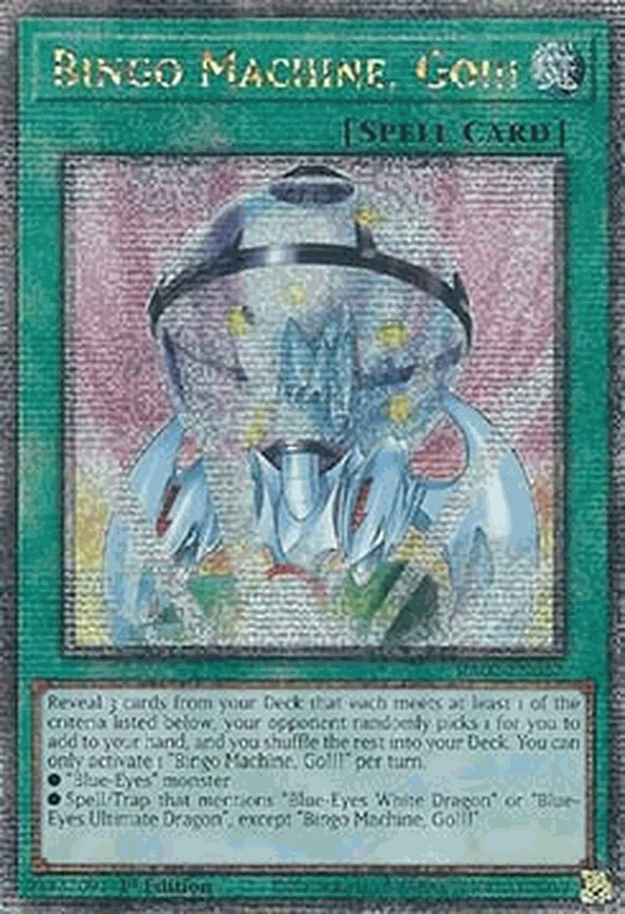 Bingo Machine, Go!!! (V.5 - Quarter Century Secret Rare)