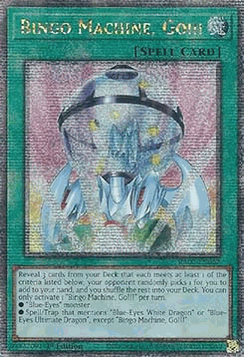 Bingo Machine, Go!!! (V.5 - Quarter Century Secret Rare)