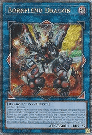 Borrelend Dragon (V.5 - Quarter Century Secret Rare)