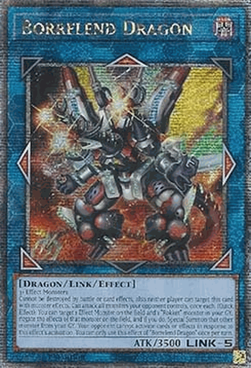 Borrelend Dragon (V.5 - Quarter Century Secret Rare)