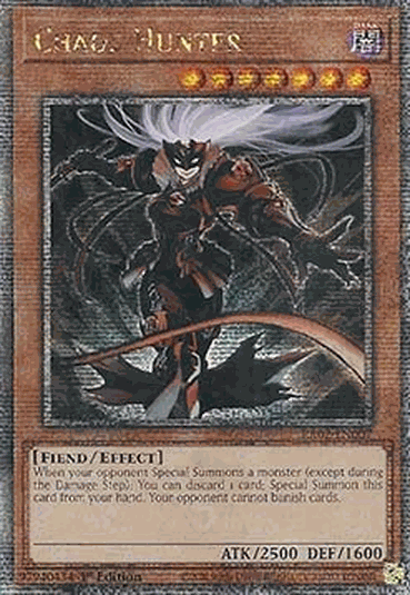 Chaos Hunter (V.5 - Quarter Century Secret Rare)