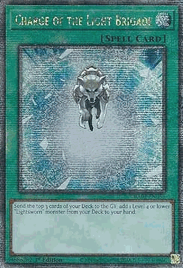 Charge of the Light Brigade (V.5 - Quarter Century Secret Rare)