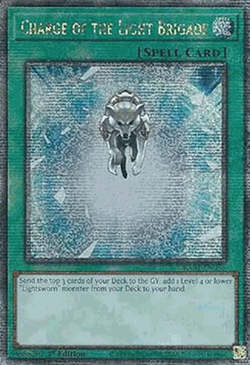 Charge of the Light Brigade (V.5 - Quarter Century Secret Rare)