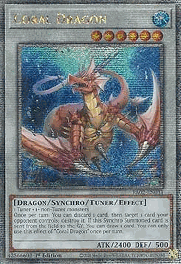 Coral Dragon (V.5 - Quarter Century Secret Rare)