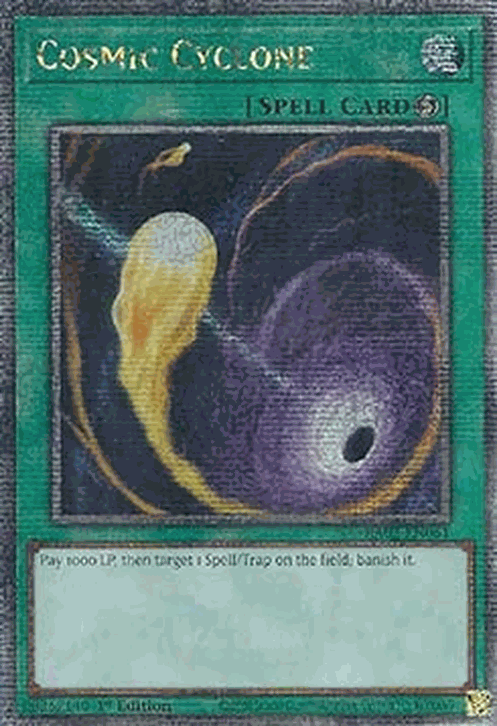 Cosmic Cyclone (V.5 - Quarter Century Secret Rare)